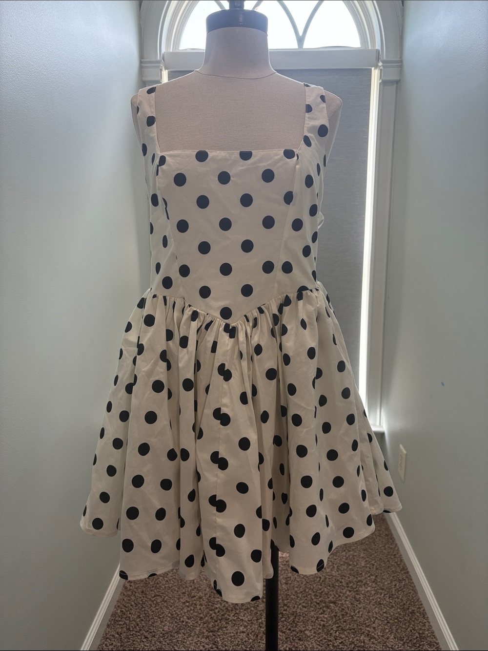 🖤⚪️ CUTE ALTARD STATE POKA DOT DRESS